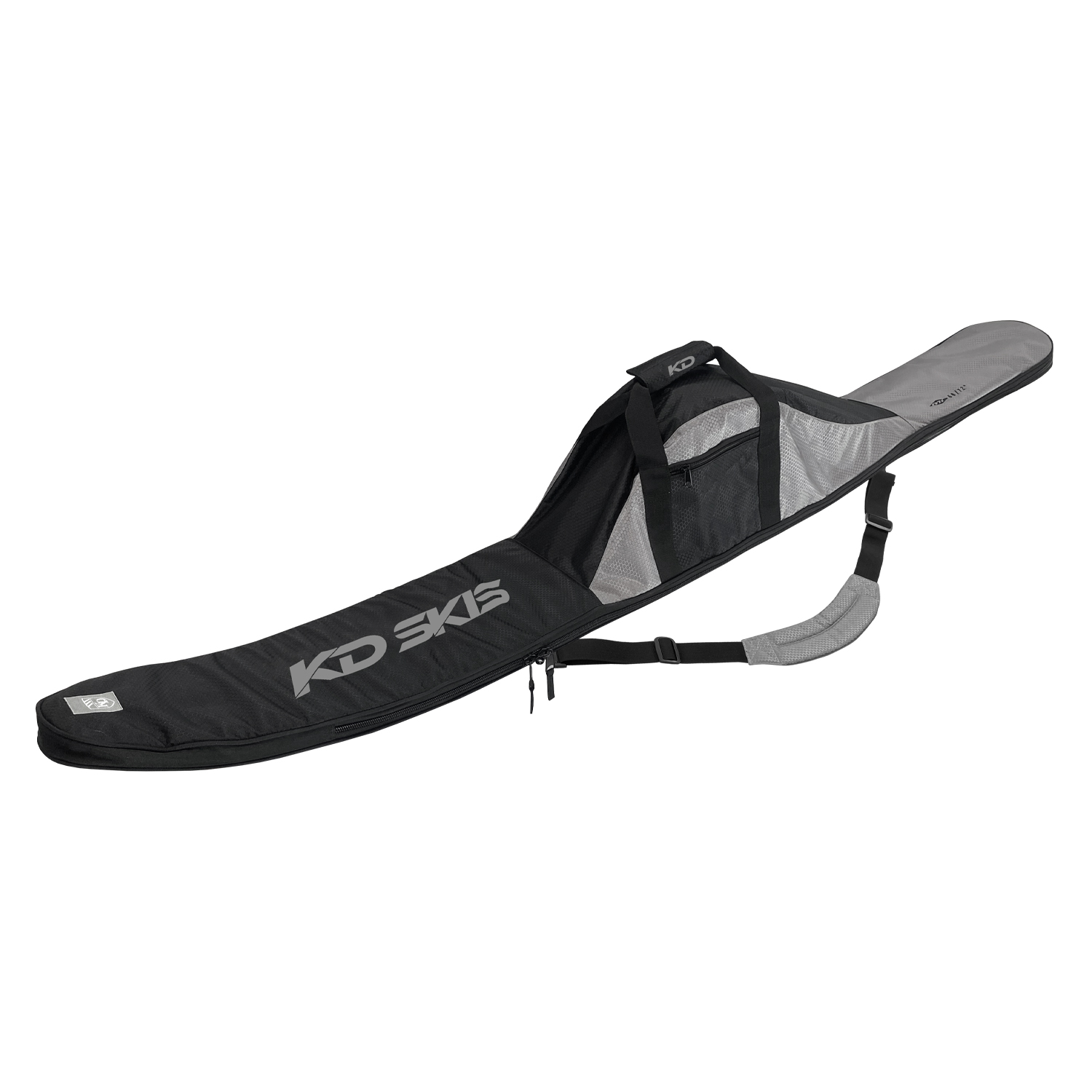 KD Padded Slalomski Bag Silver KD SKIS EUROPE